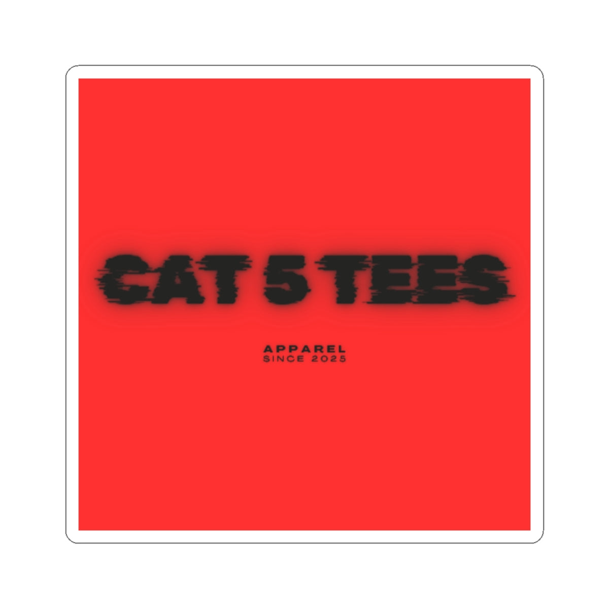 Cat 5 Sticker